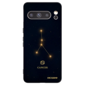 Picasee fekete szilikon tok az alábbi mobiltelefonokra Google Pixel 8 Pro - CANCER