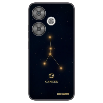 Picasee fekete szilikon tok az alábbi mobiltelefonokra Xiaomi Poco F6 - CANCER
