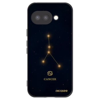 Picasee fekete szilikon tok az alábbi mobiltelefonokra Google Pixel 9a - CANCER