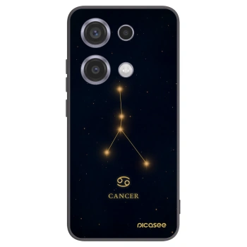 Picasee fekete szilikon tok az alábbi mobiltelefonokra Xiaomi Redmi Note 14S - CANCER