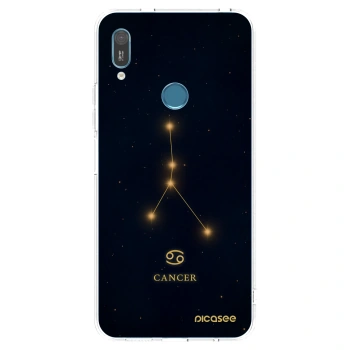 Picasee átlátszó szilikon tok az alábbi mobiltelefonokra Huawei Y6 2019 - CANCER