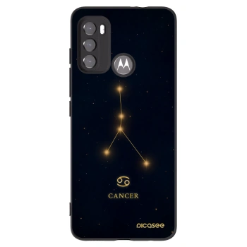 Picasee fekete szilikon tok az alábbi mobiltelefonokra Motorola Edge 60 5G - CANCER