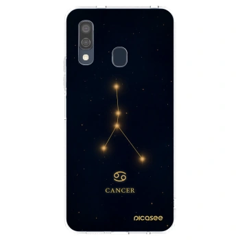 Picasee átlátszó szilikon tok az alábbi mobiltelefonokra Samsung Galaxy A40 A405F - CANCER