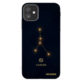 Picasee átlátszó szilikon tok az alábbi mobiltelefonokra Apple iPhone 11 - CANCER