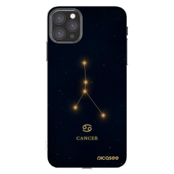 Picasee átlátszó szilikon tok az alábbi mobiltelefonokra Apple iPhone 11 Pro Max - CANCER