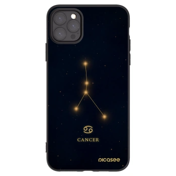 Picasee fekete szilikon tok az alábbi mobiltelefonokra Apple iPhone 11 Pro Max - CANCER