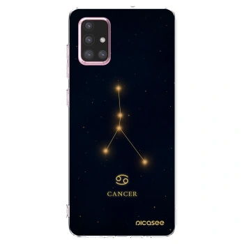Picasee átlátszó szilikon tok az alábbi mobiltelefonokra Samsung Galaxy A71 A715F - CANCER