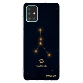 Picasee átlátszó szilikon tok az alábbi mobiltelefonokra Samsung Galaxy A51 A515F - CANCER