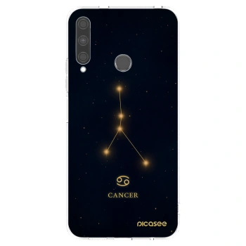 Picasee átlátszó szilikon tok az alábbi mobiltelefonokra Huawei P40 Lite E - CANCER