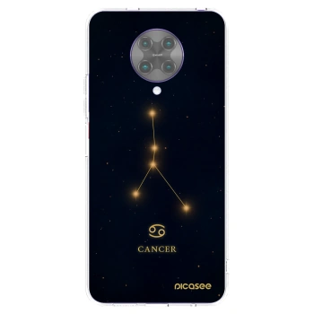 Picasee átlátszó szilikon tok az alábbi mobiltelefonokra Xiaomi Poco F2 Pro - CANCER