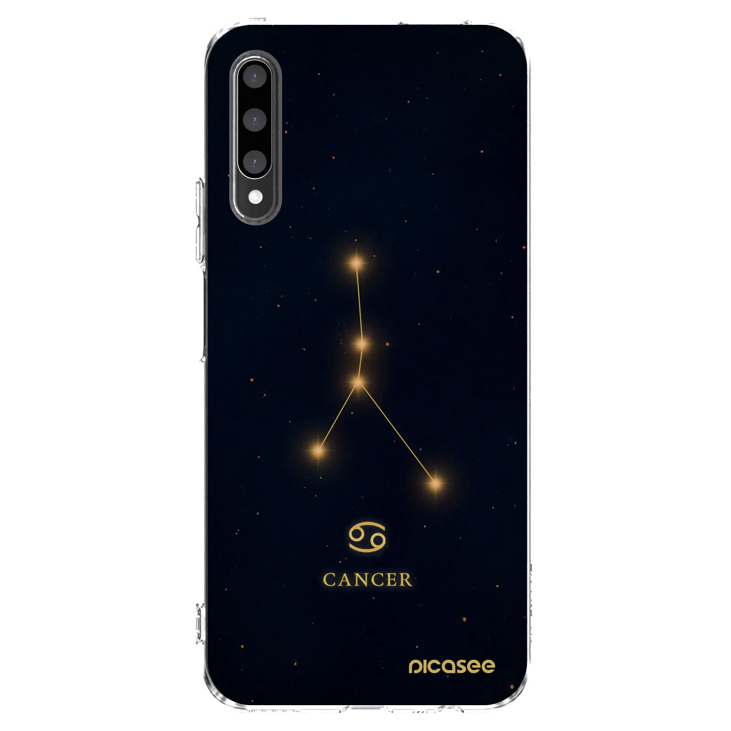 Picasee átlátszó szilikon tok az alábbi mobiltelefonokra Honor 9X Pro - CANCER