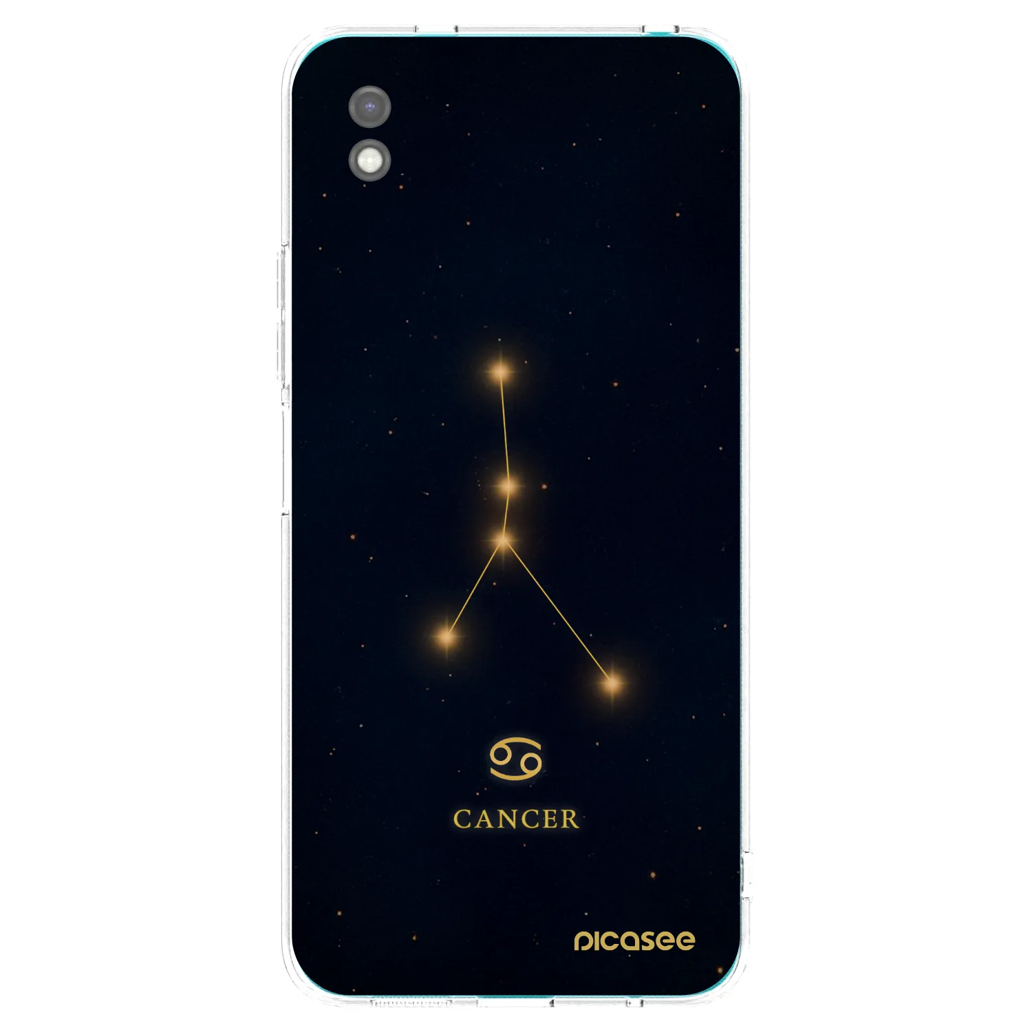 Picasee fekete szilikon tok az alábbi mobiltelefonokra Xiaomi Redmi 9A - CANCER