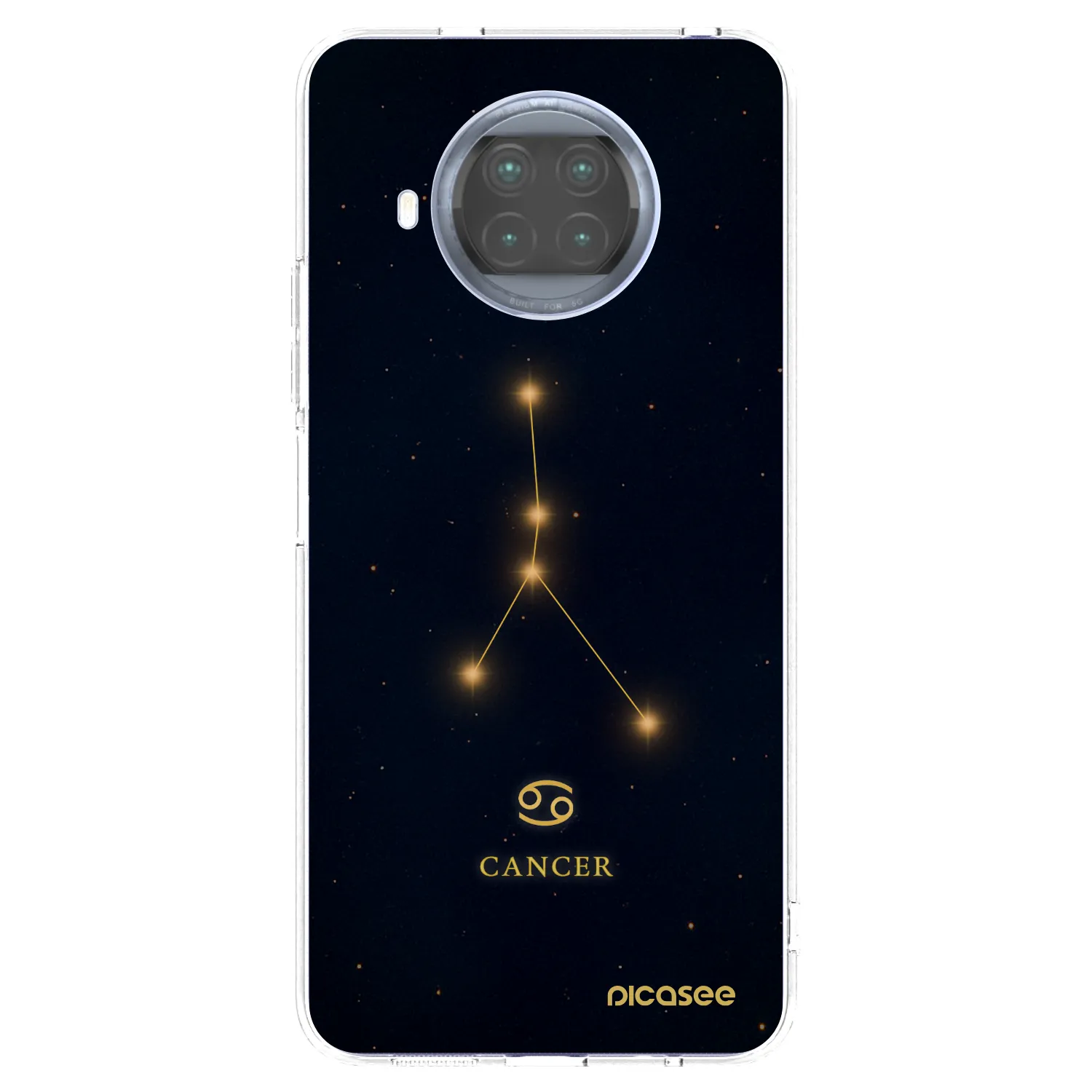 Picasee átlátszó szilikon tok az alábbi mobiltelefonokra Xiaomi Mi 10T Lite - CANCER