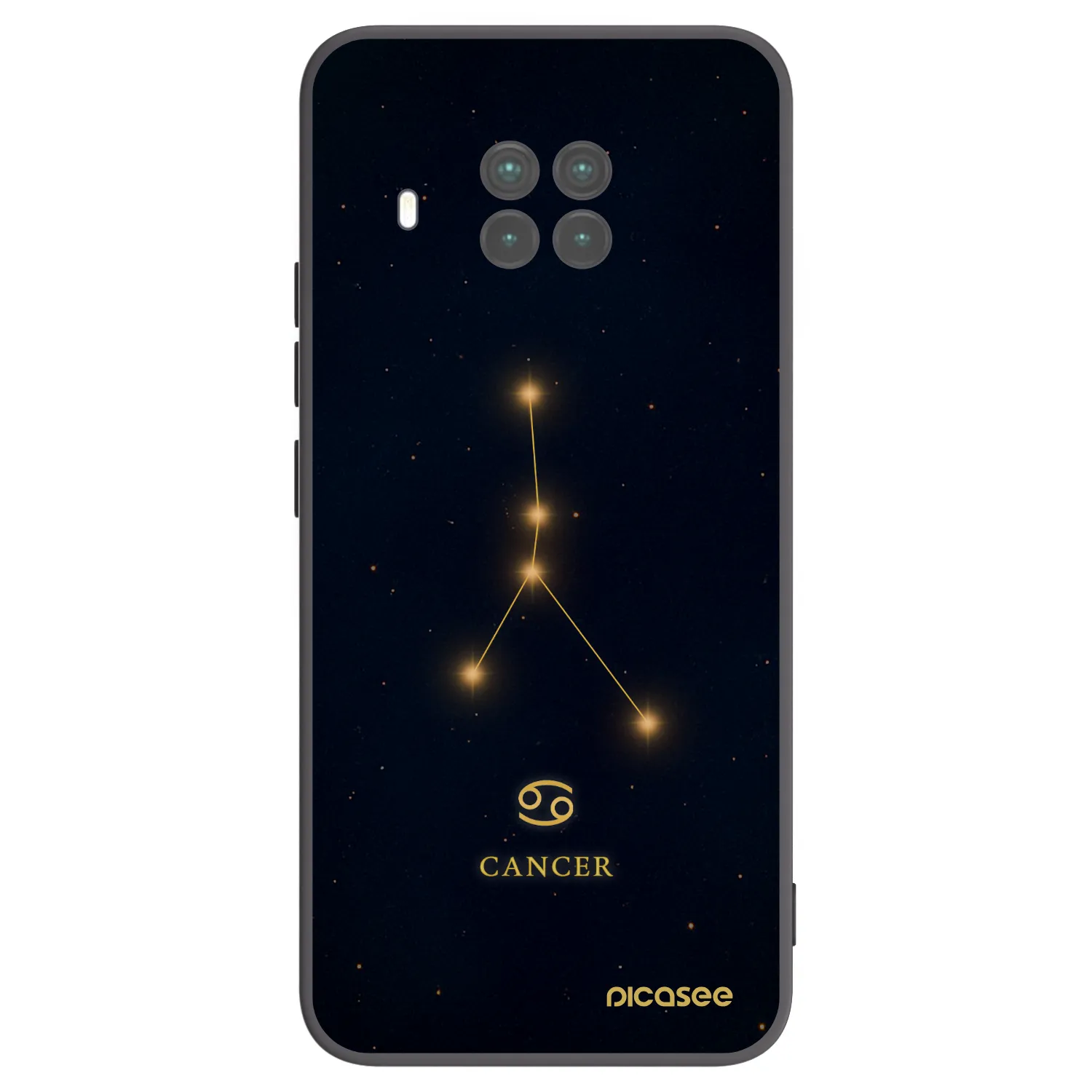 Picasee fekete szilikon tok az alábbi mobiltelefonokra Xiaomi Mi 10T Lite - CANCER