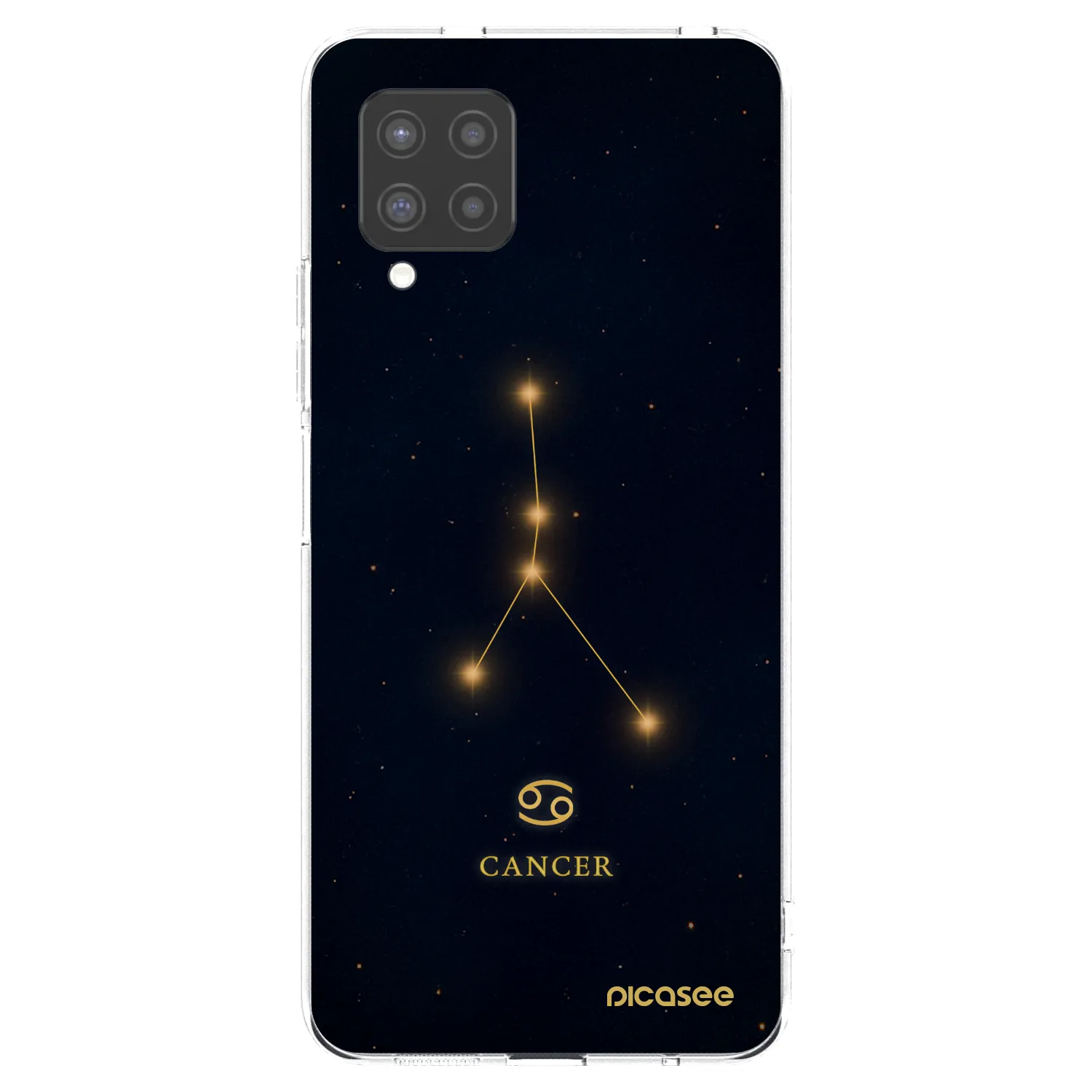 Picasee átlátszó szilikon tok az alábbi mobiltelefonokra Samsung Galaxy A42 A426B - CANCER