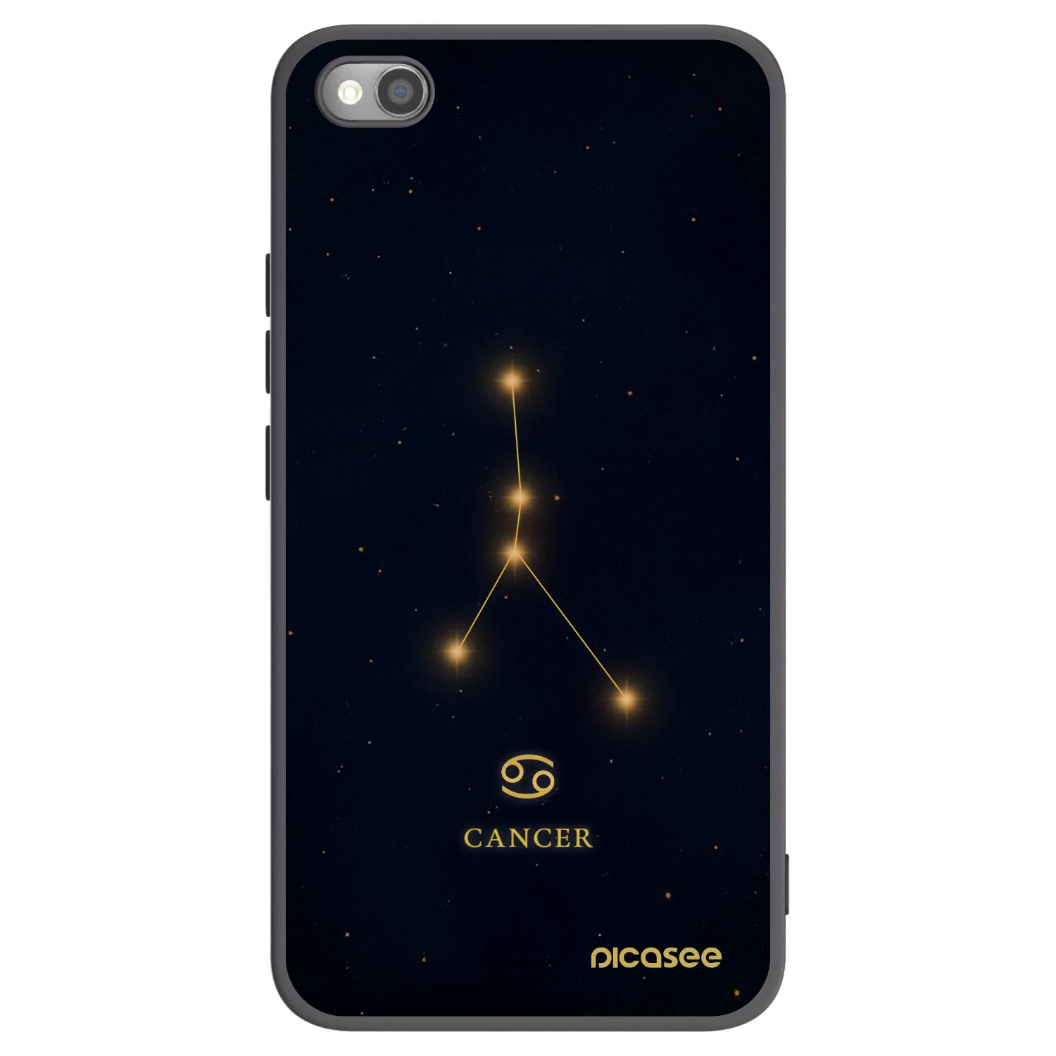 Picasee fekete szilikon tok az alábbi mobiltelefonokra Xiaomi Mi Note 10 (Pro) - CANCER