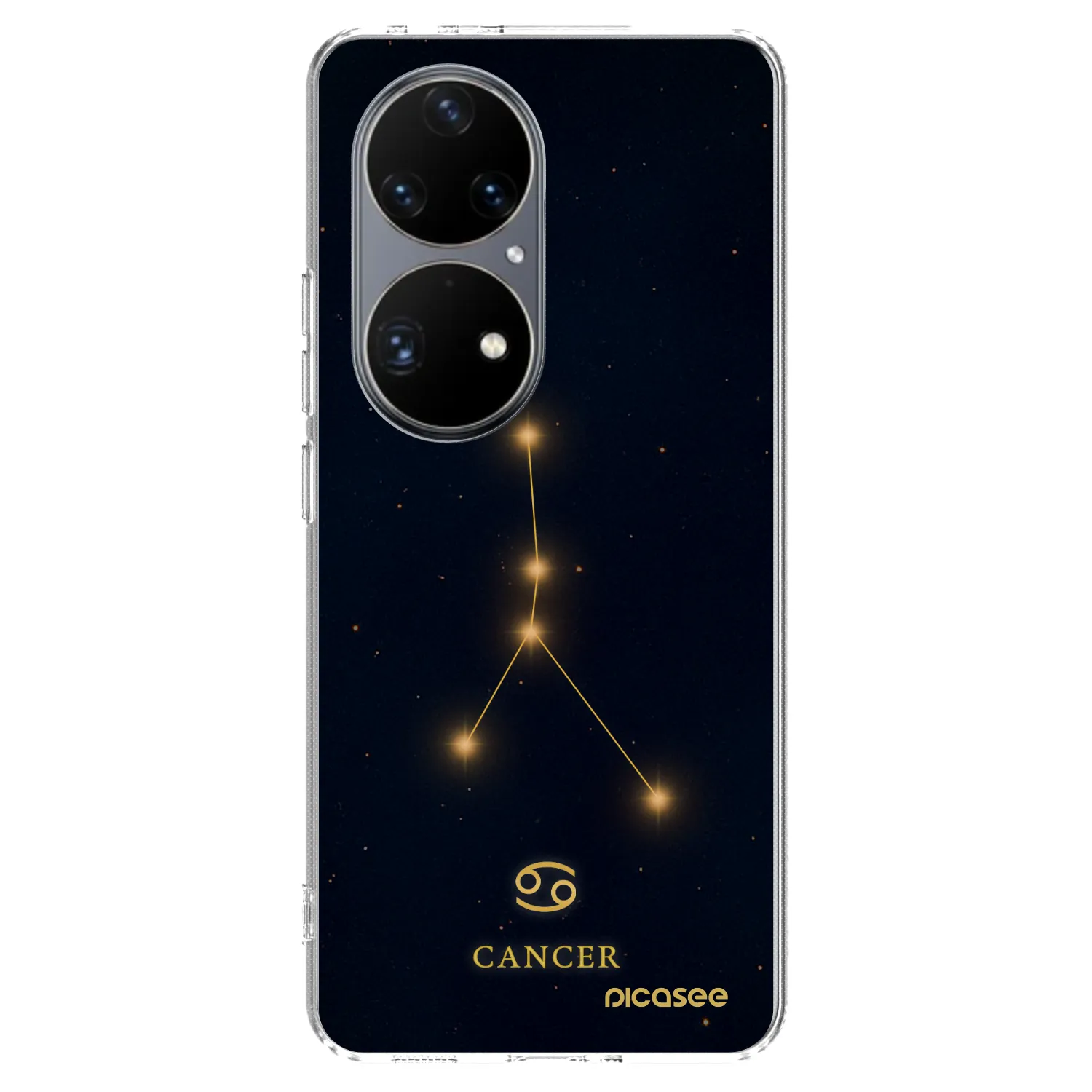 Picasee átlátszó szilikon tok az alábbi mobiltelefonokra Huawei P50 - CANCER