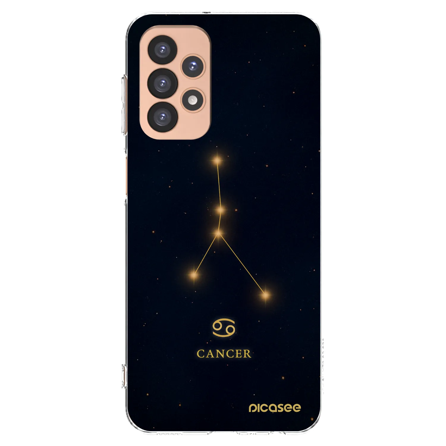 Picasee átlátszó szilikon tok az alábbi mobiltelefonokra Samsung Galaxy A23 A236B 5G - CANCER