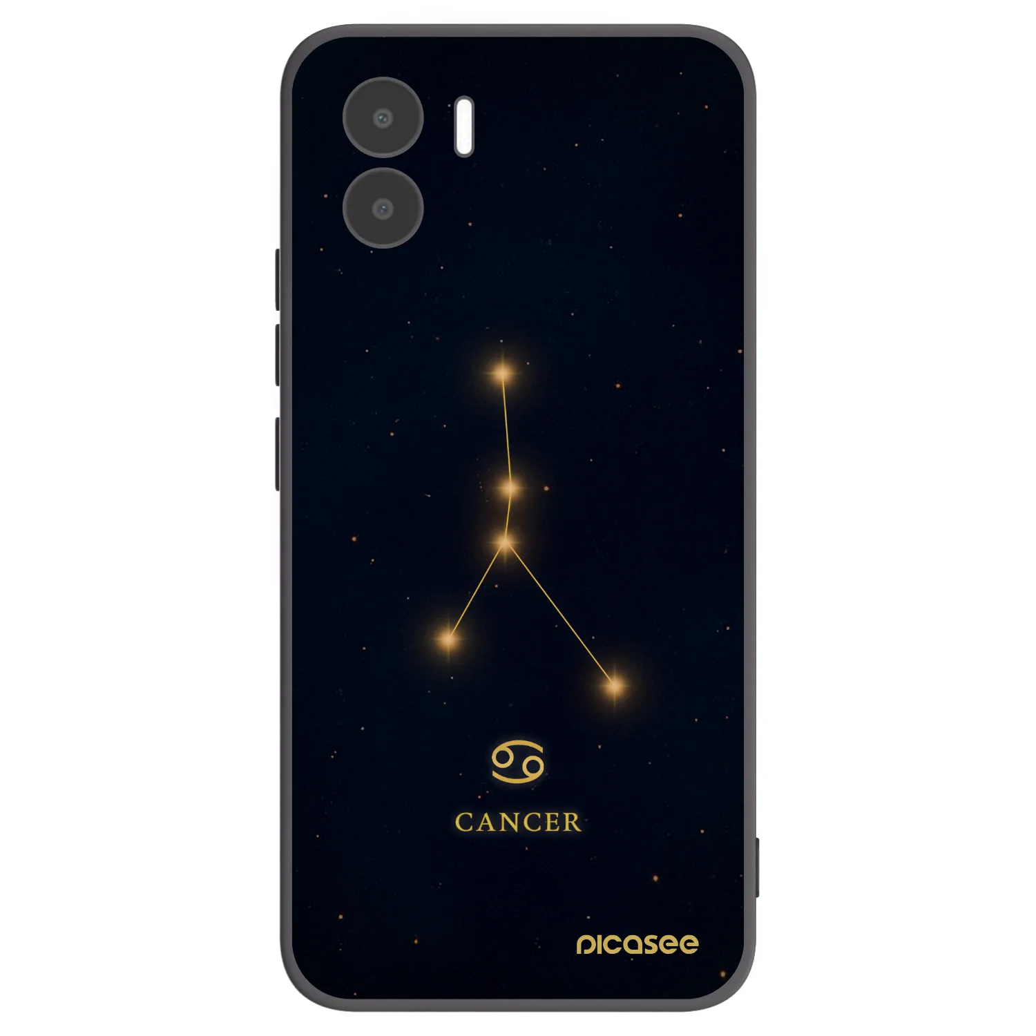 Picasee fekete szilikon tok az alábbi mobiltelefonokra Xiaomi Redmi A1 - CANCER