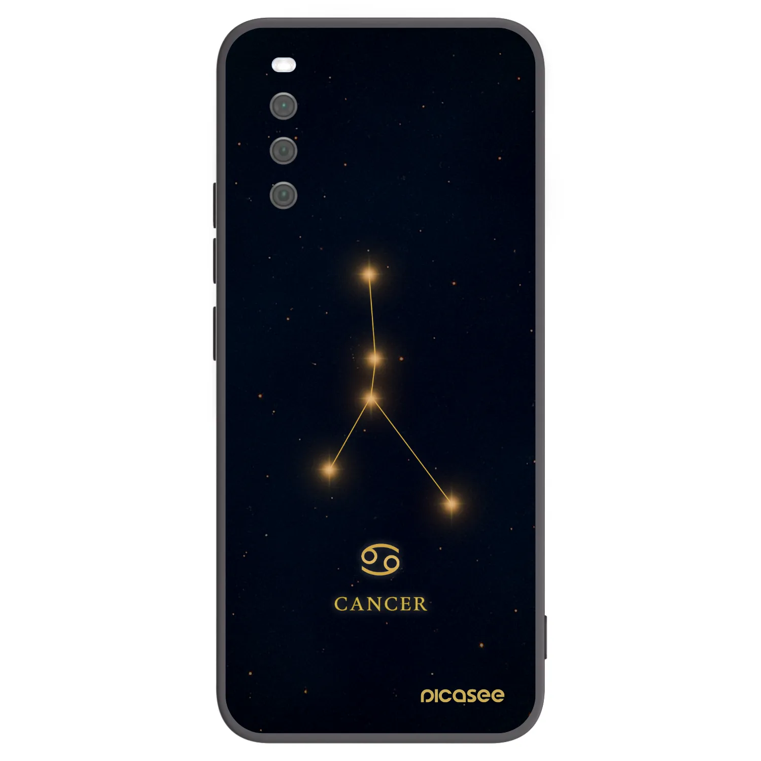 Picasee fekete szilikon tok az alábbi mobiltelefonokra Sony Xperia 10 III - CANCER