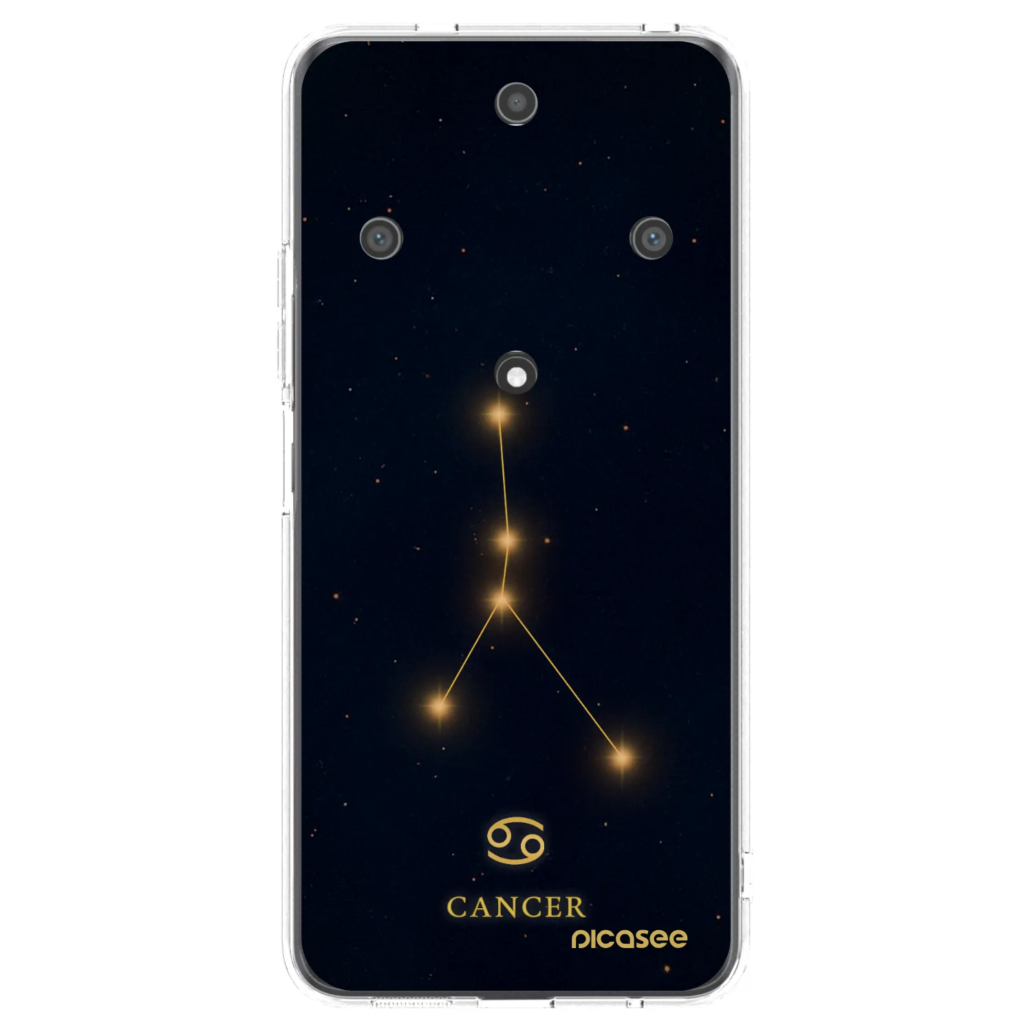 Picasee átlátszó szilikon tok az alábbi mobiltelefonokra Honor Magic5 Lite 5G - CANCER
