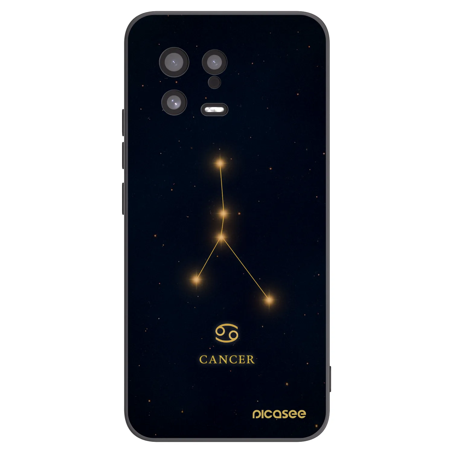 Picasee fekete szilikon tok az alábbi mobiltelefonokra Xiaomi 13 - CANCER