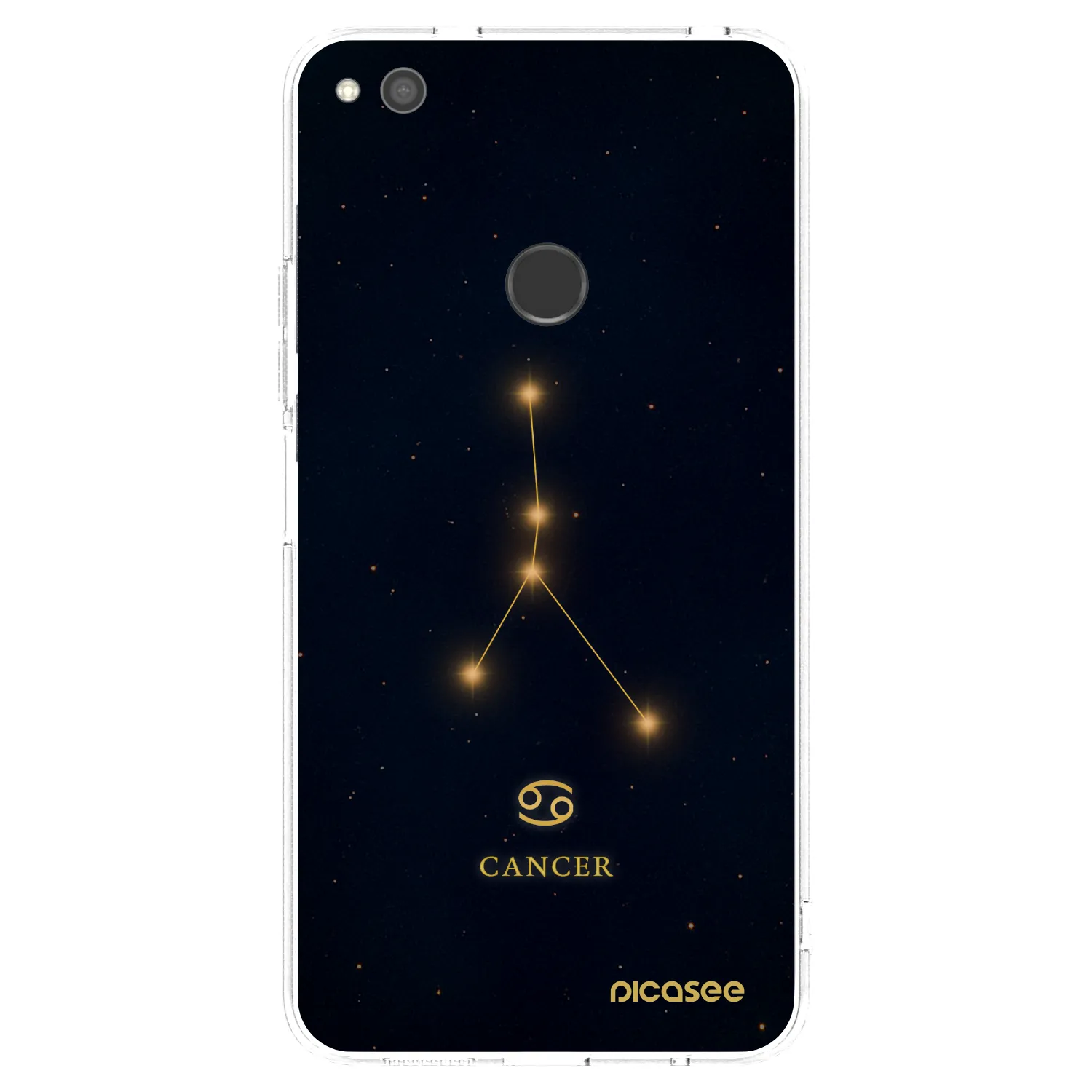Picasee átlátszó szilikon tok az alábbi mobiltelefonokra Huawei P9 Lite 2017 - CANCER