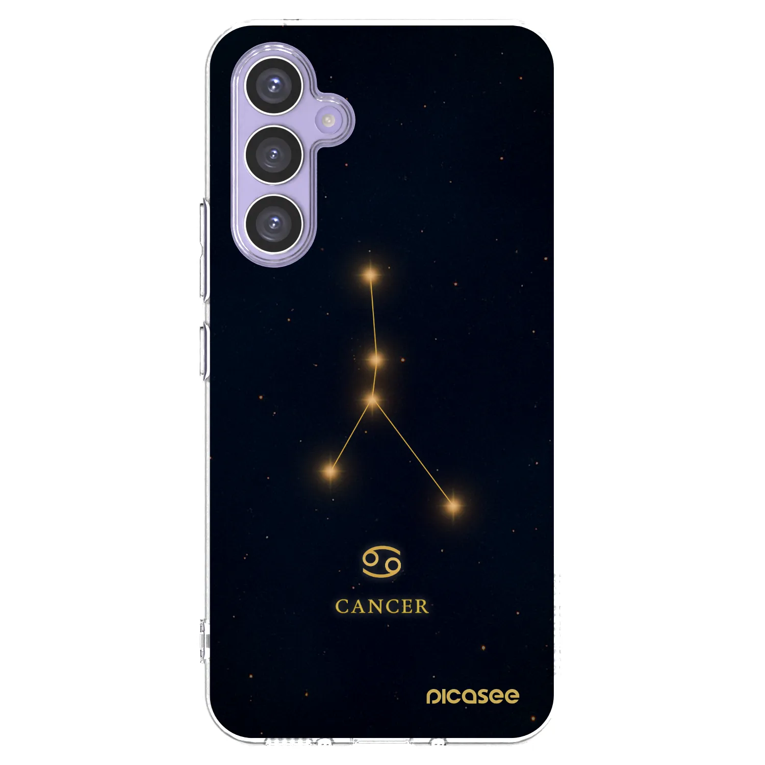 Picasee átlátszó szilikon tok az alábbi mobiltelefonokra Samsung Galaxy A54 5G A546B - CANCER