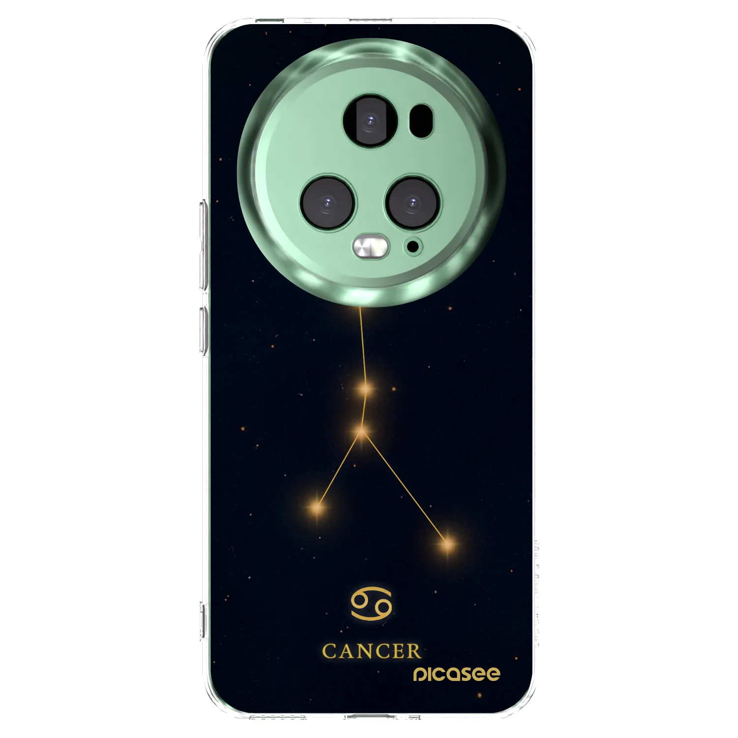 Picasee átlátszó szilikon tok az alábbi mobiltelefonokra Honor Magic5 Pro - CANCER