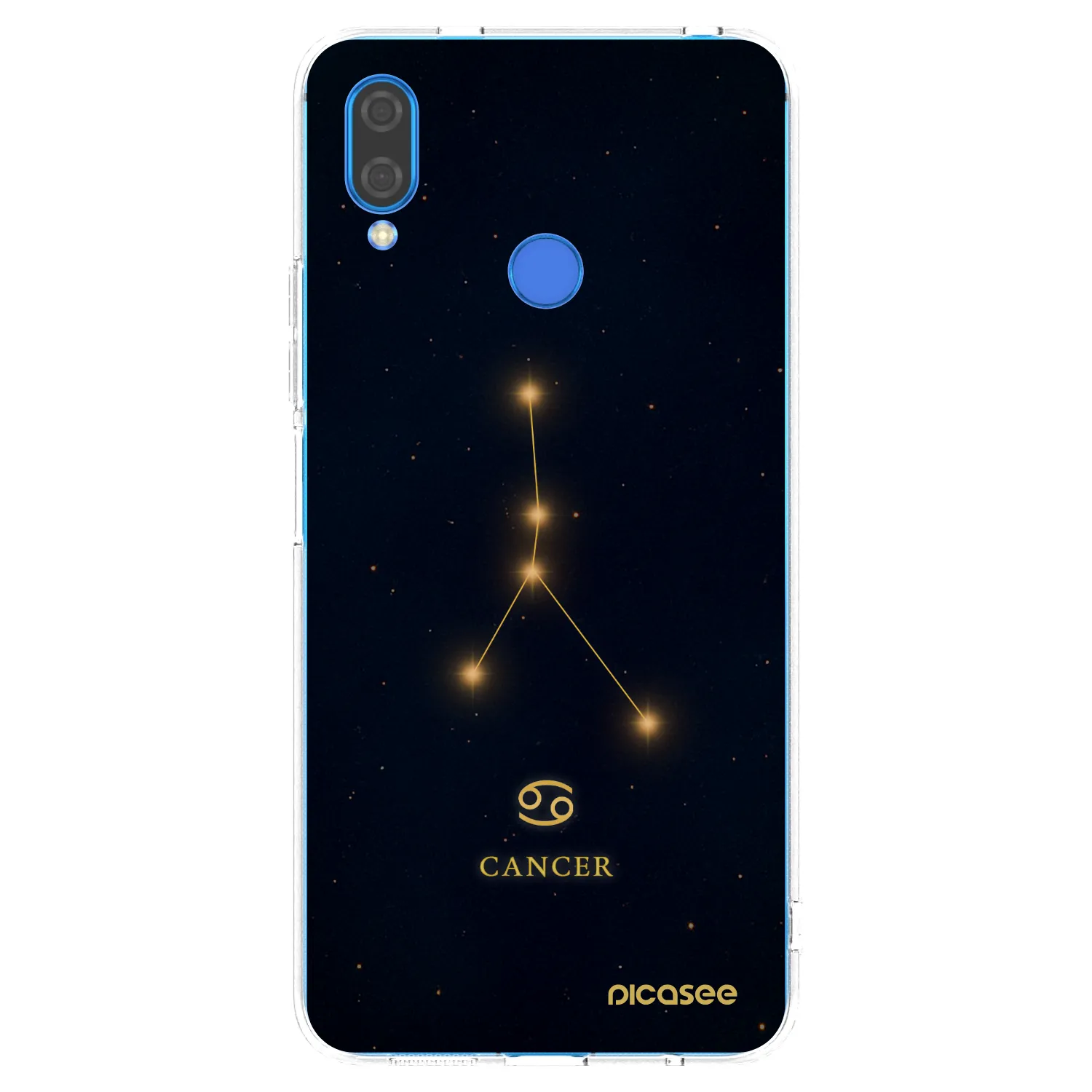 Picasee átlátszó szilikon tok az alábbi mobiltelefonokra Huawei Nova 3i - CANCER
