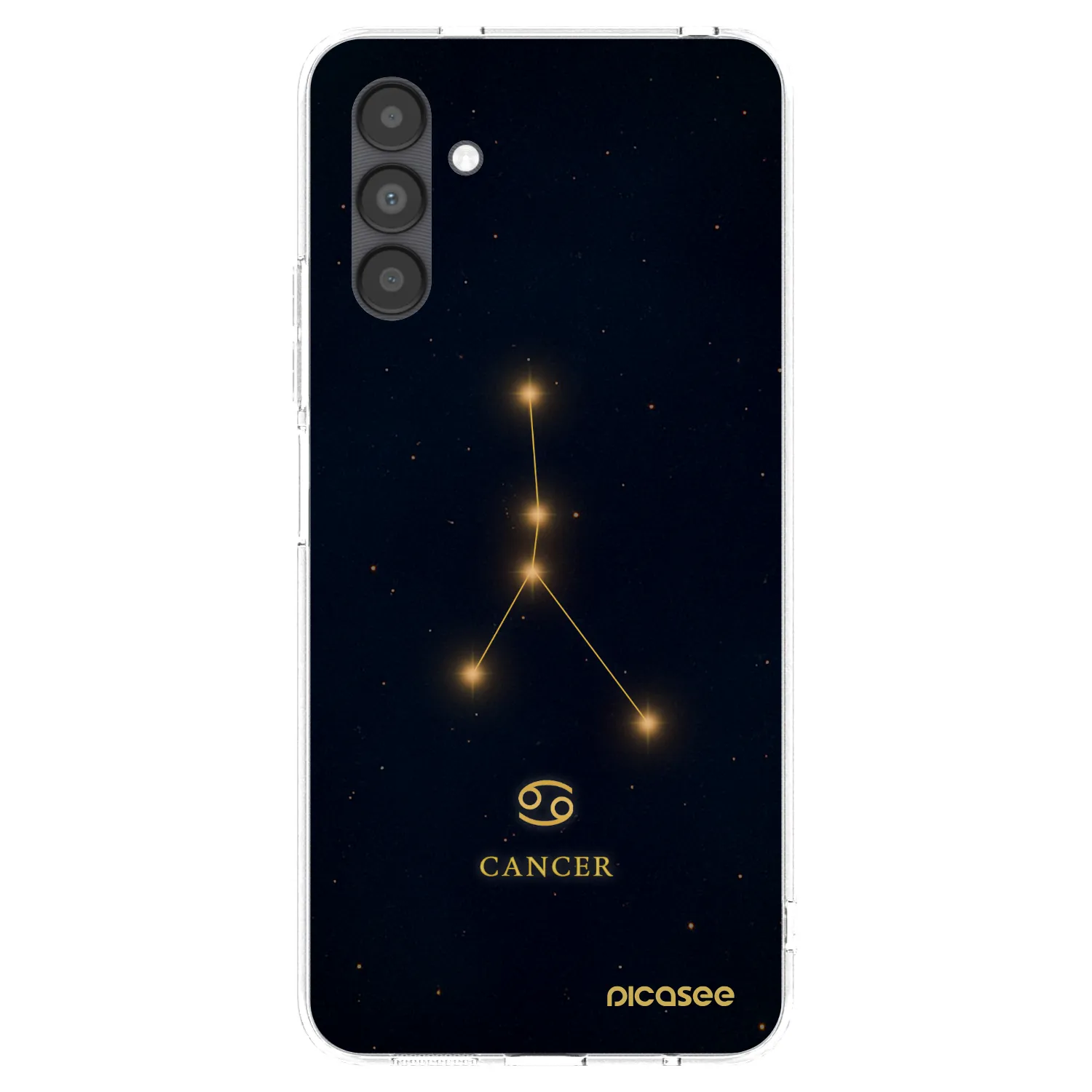 Picasee átlátszó szilikon tok az alábbi mobiltelefonokra Samsung Galaxy A04s A047F - CANCER