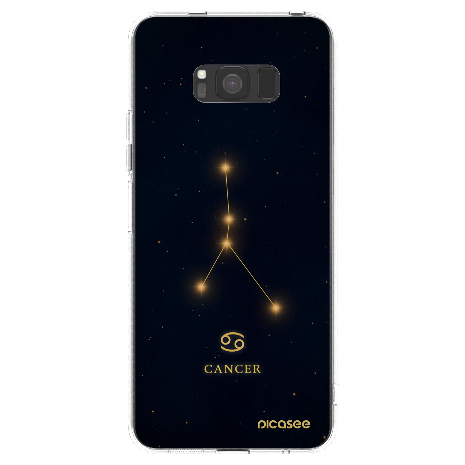 Picasee átlátszó szilikon tok az alábbi mobiltelefonokra Samsung Galaxy S8 G950F - CANCER
