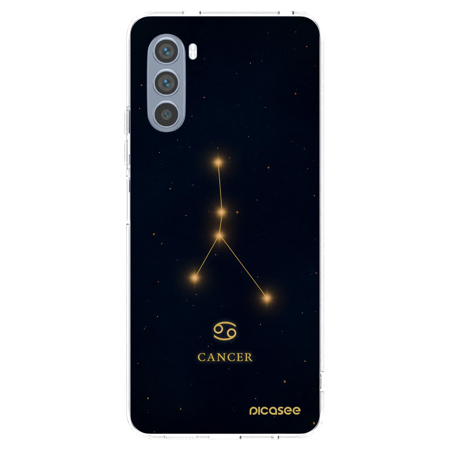 Picasee átlátszó szilikon tok az alábbi mobiltelefonokra Motorola Moto G62 - CANCER