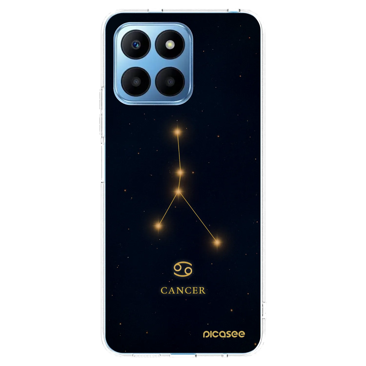 Picasee átlátszó szilikon tok az alábbi mobiltelefonokra Honor 70 Lite - CANCER