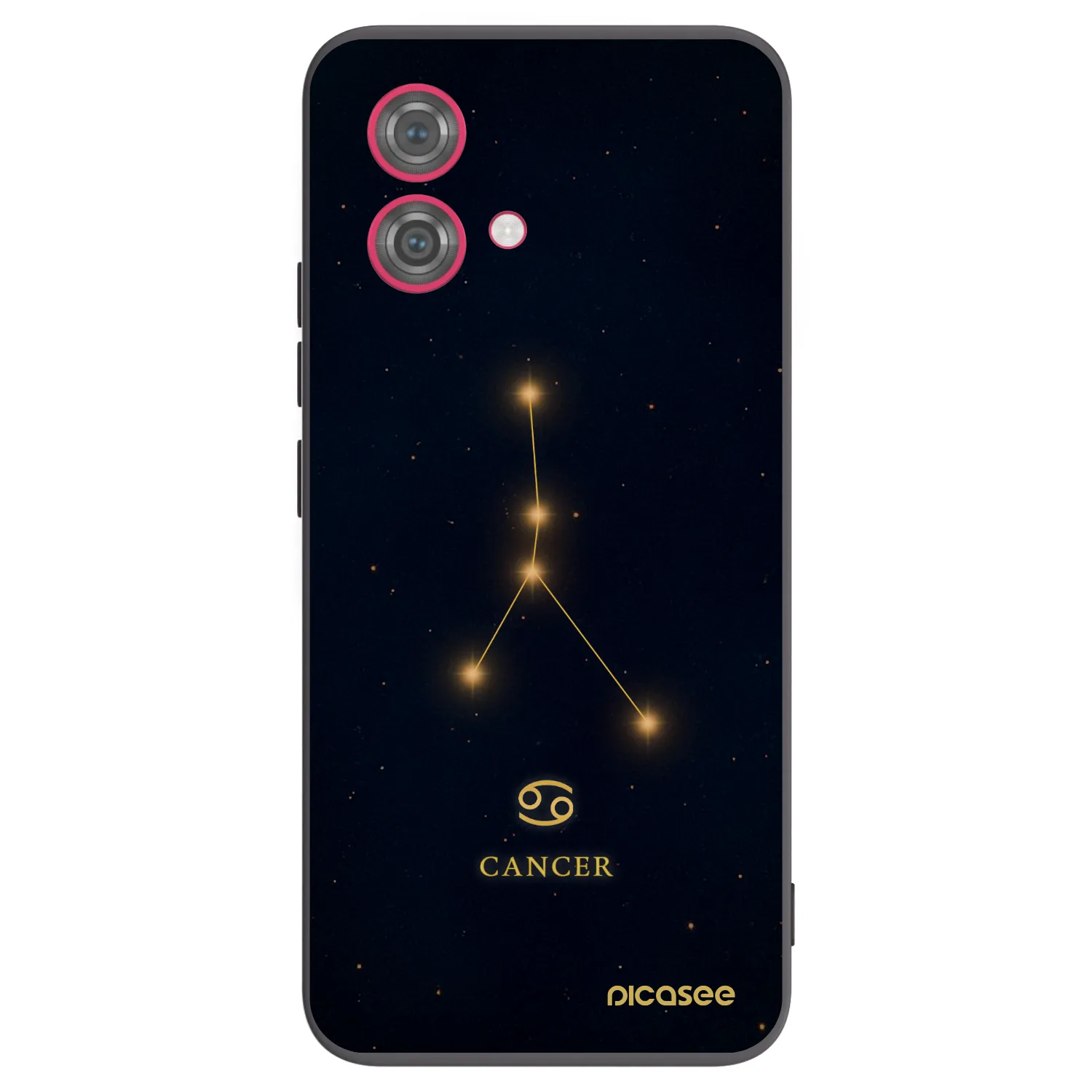Picasee fekete szilikon tok az alábbi mobiltelefonokra Motorola Moto G84 5G - CANCER