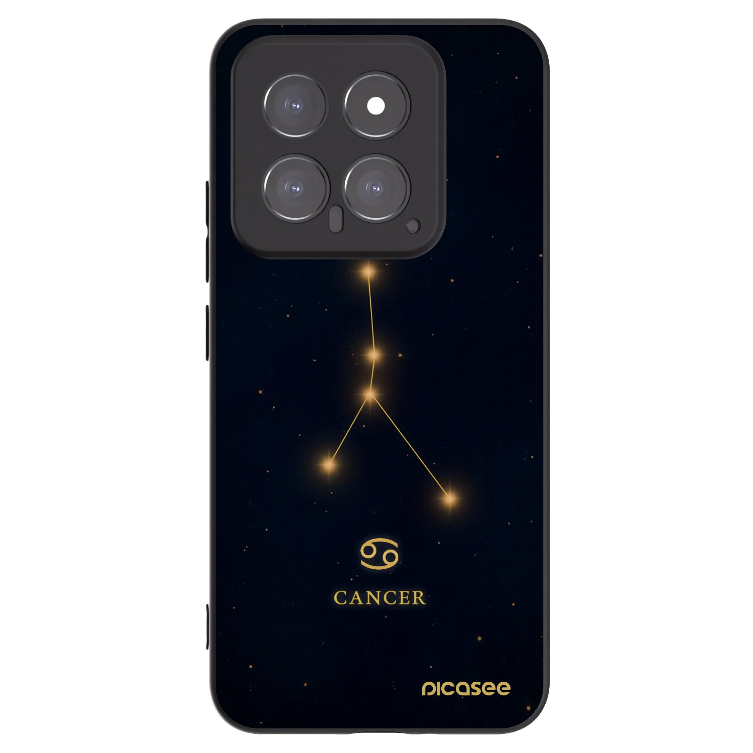 Picasee fekete szilikon tok az alábbi mobiltelefonokra Xiaomi 14 - CANCER