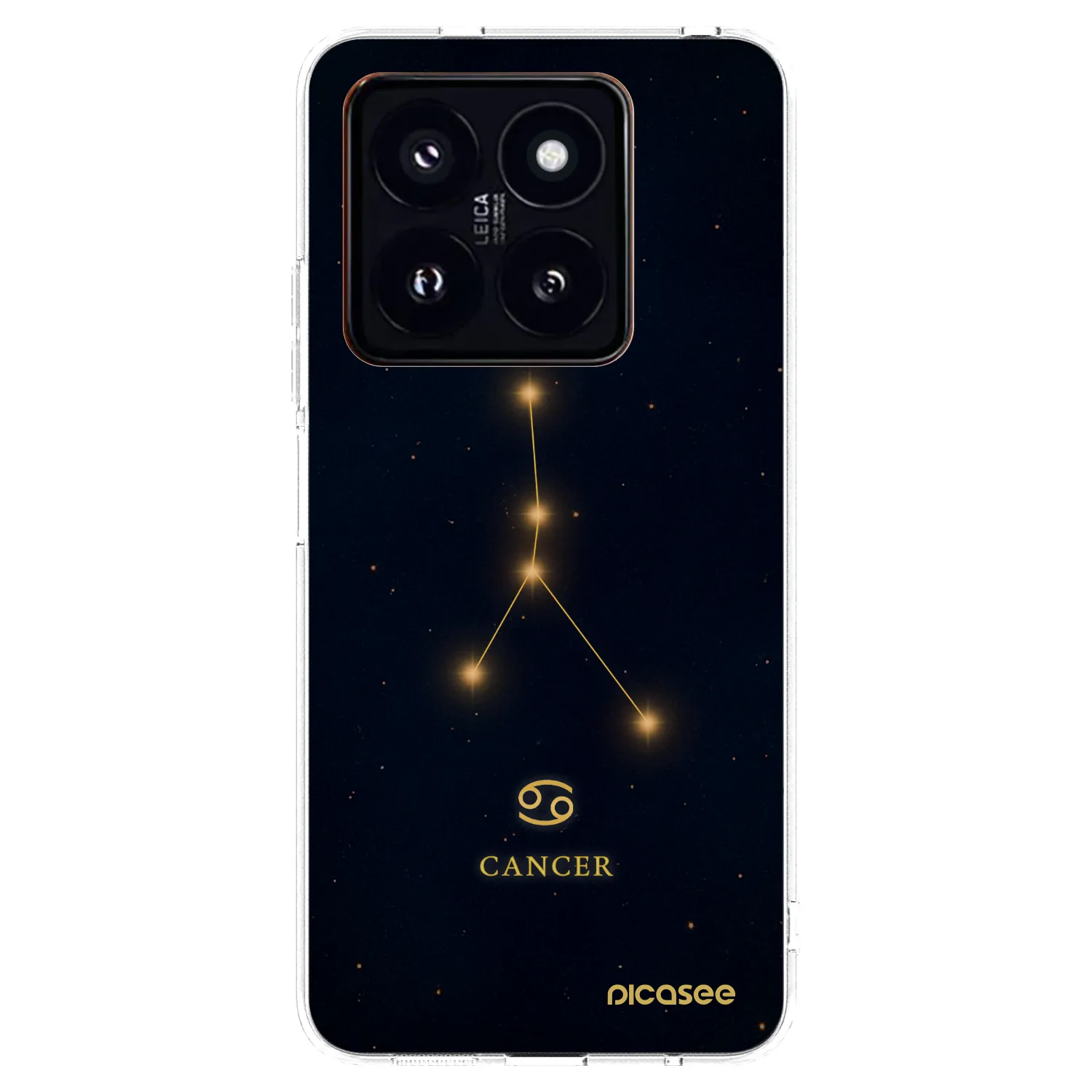 Picasee átlátszó szilikon tok az alábbi mobiltelefonokra Xiaomi 14 Pro - CANCER