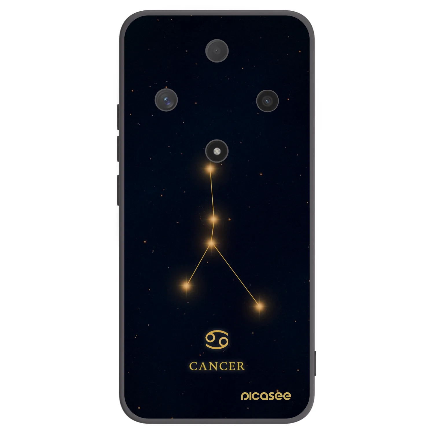 Picasee fekete szilikon tok az alábbi mobiltelefonokra Honor Magic6 Lite 5G - CANCER
