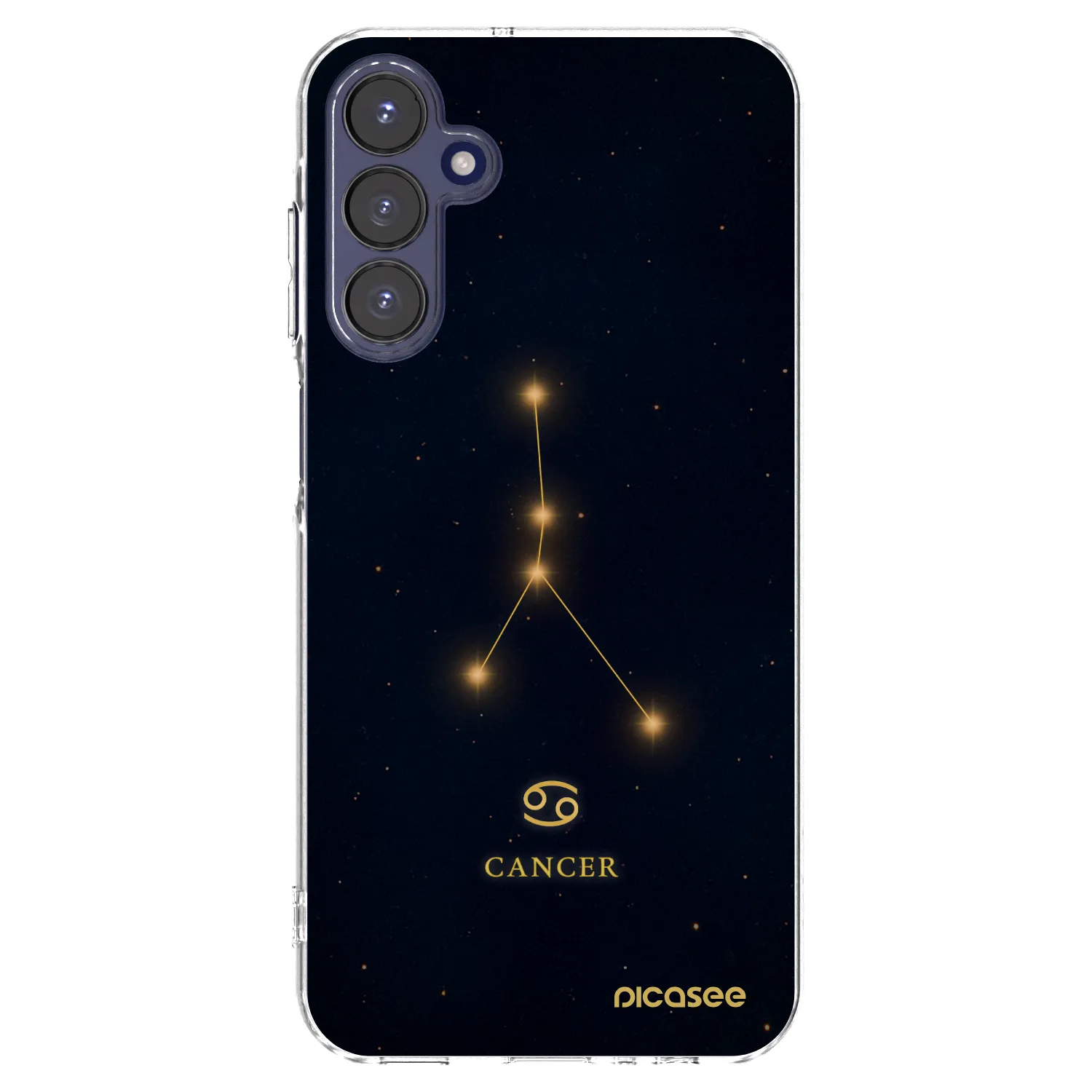 Picasee átlátszó szilikon tok az alábbi mobiltelefonokra Samsung Galaxy A15 A155F 4G - CANCER