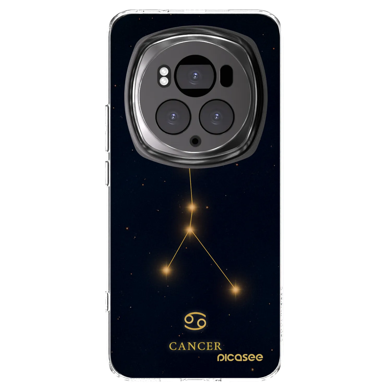Picasee átlátszó szilikon tok az alábbi mobiltelefonokra Honor Magic6 Pro - CANCER