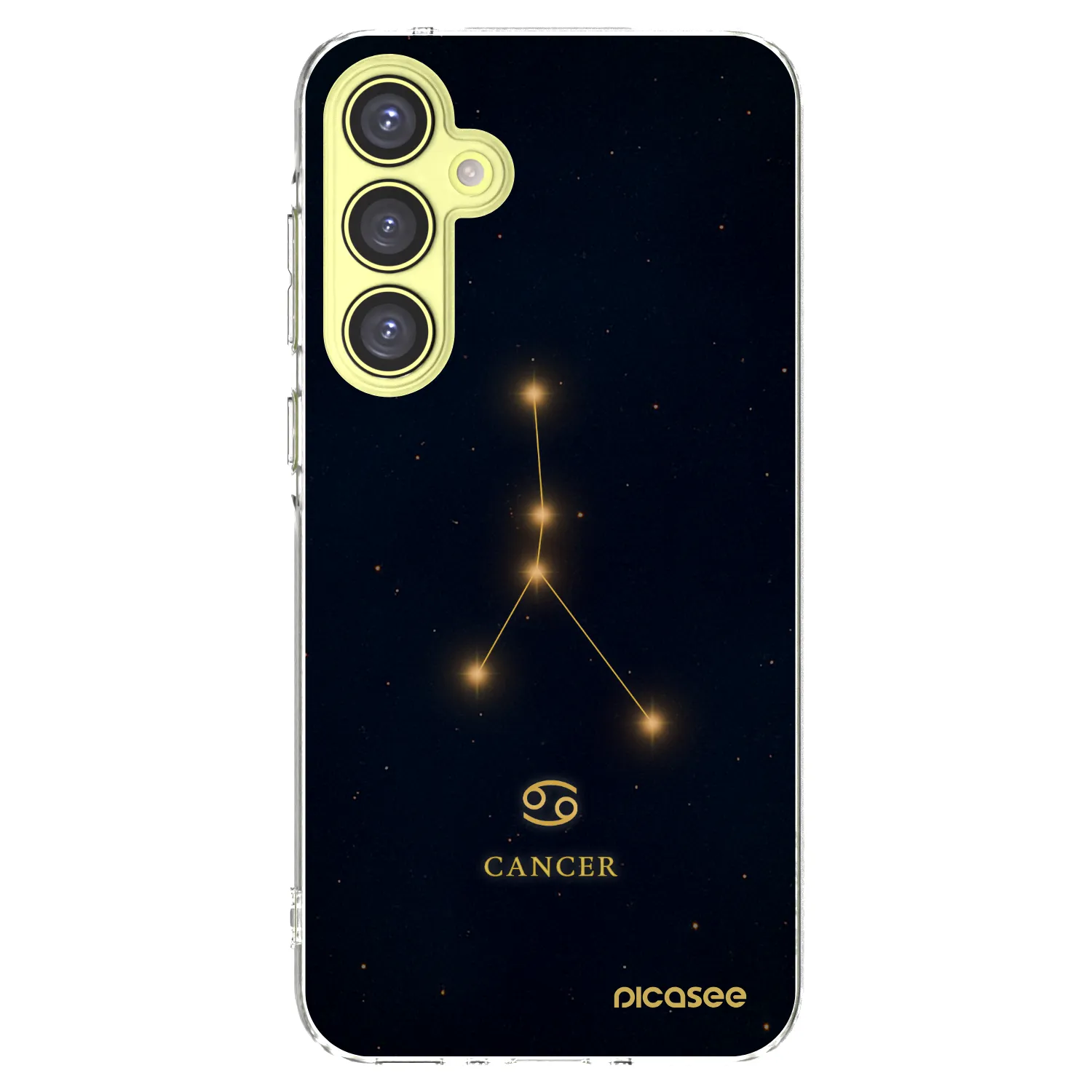 Picasee átlátszó szilikon tok az alábbi mobiltelefonokra Samsung Galaxy A35 5G A356B - CANCER
