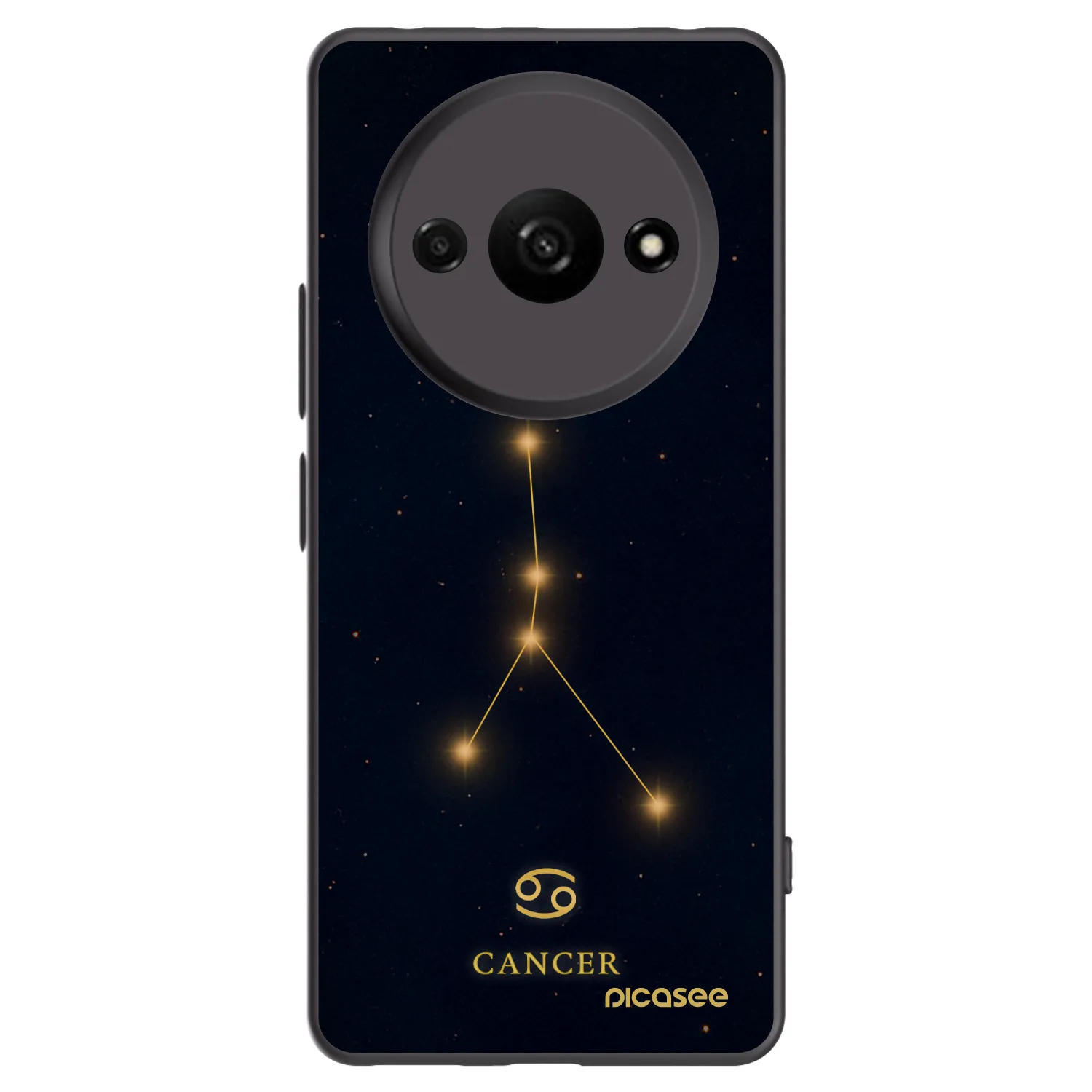 Picasee fekete szilikon tok az alábbi mobiltelefonokra Xiaomi Redmi A3 - CANCER