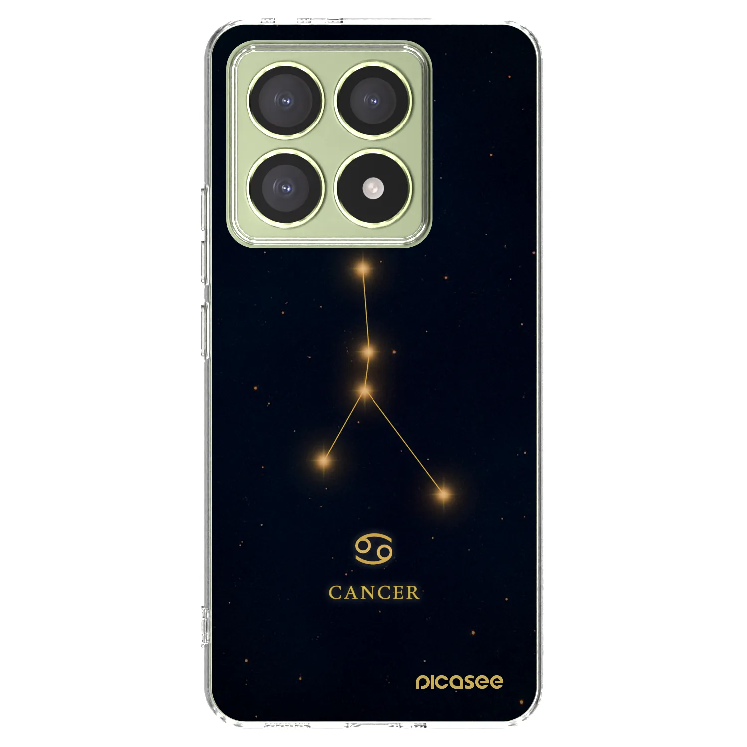 Picasee átlátszó szilikon tok az alábbi mobiltelefonokra Xiaomi 14T - CANCER