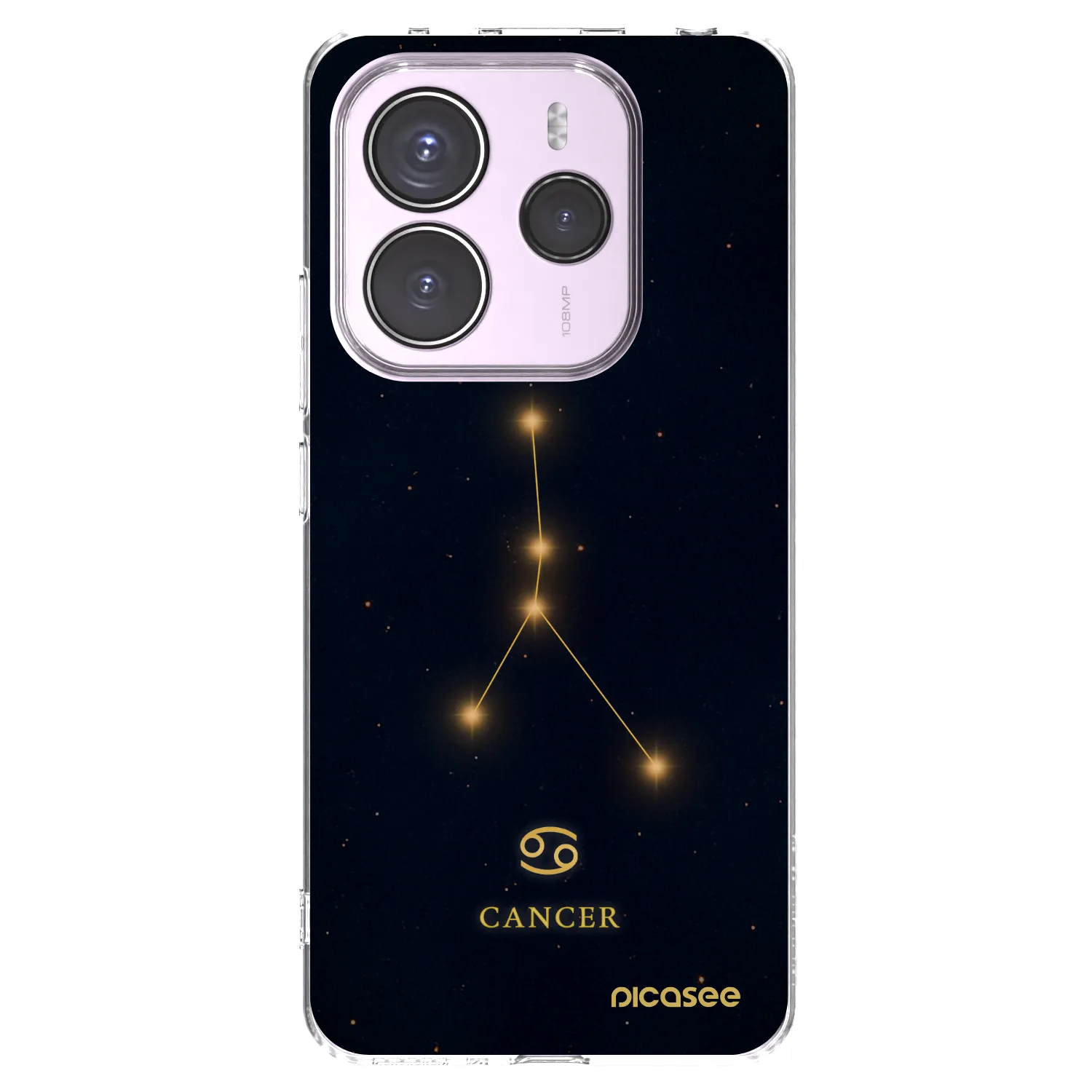 Picasee átlátszó szilikon tok az alábbi mobiltelefonokra Xiaomi Redmi Note 14 5G - CANCER