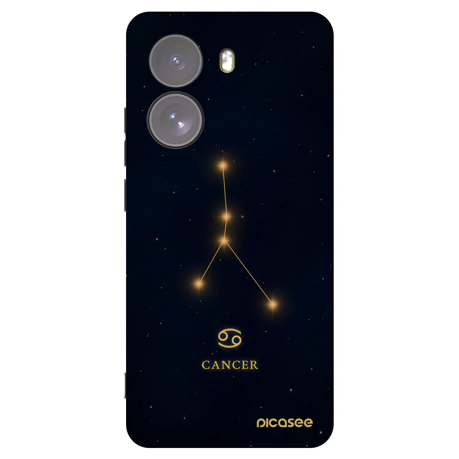 Picasee fekete szilikon tok az alábbi mobiltelefonokra Xiaomi Poco X7 - CANCER