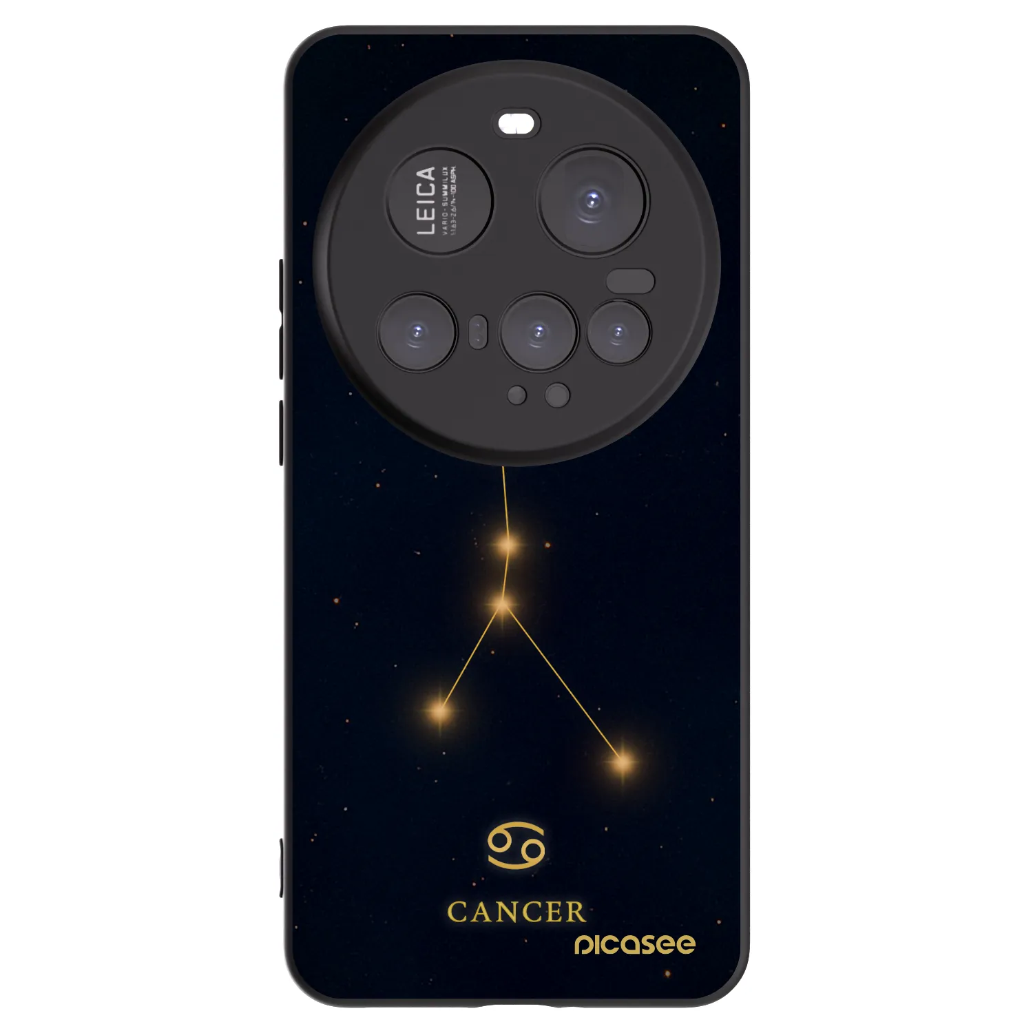Picasee fekete szilikon tok az alábbi mobiltelefonokra Xiaomi 15 Ultra - CANCER