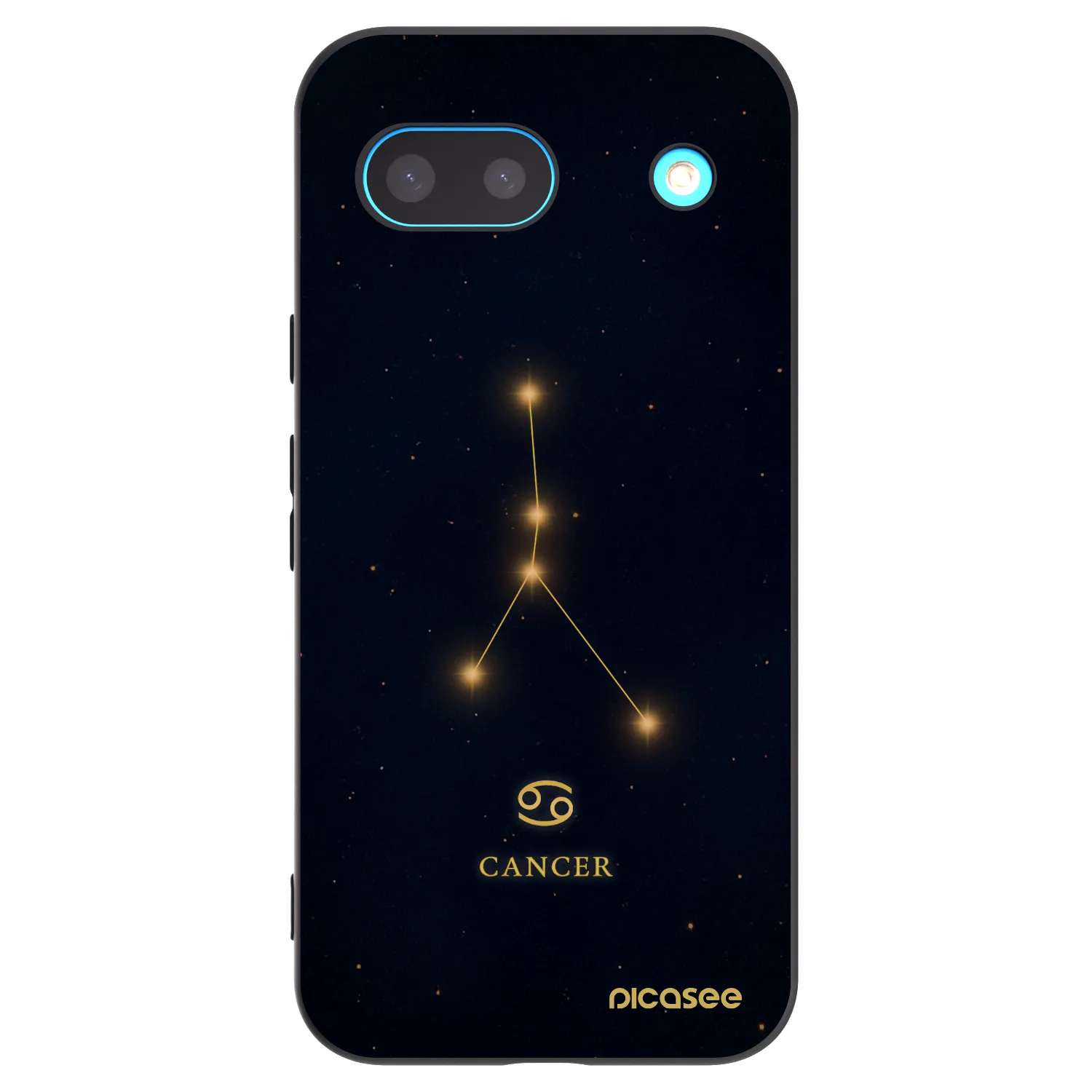 Picasee fekete szilikon tok az alábbi mobiltelefonokra Google Pixel 8 - CANCER