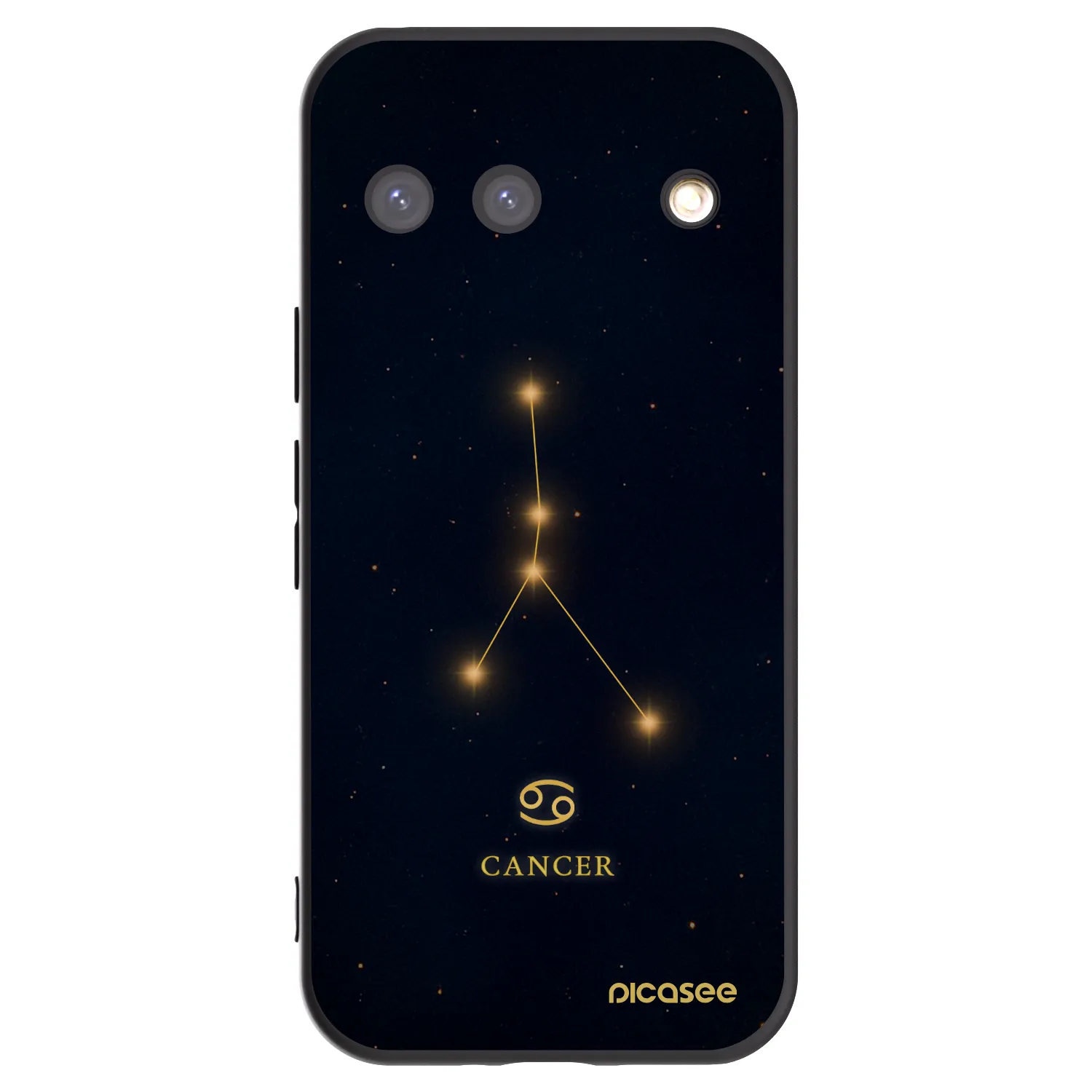 Picasee fekete szilikon tok az alábbi mobiltelefonokra Google Pixel 9 - CANCER