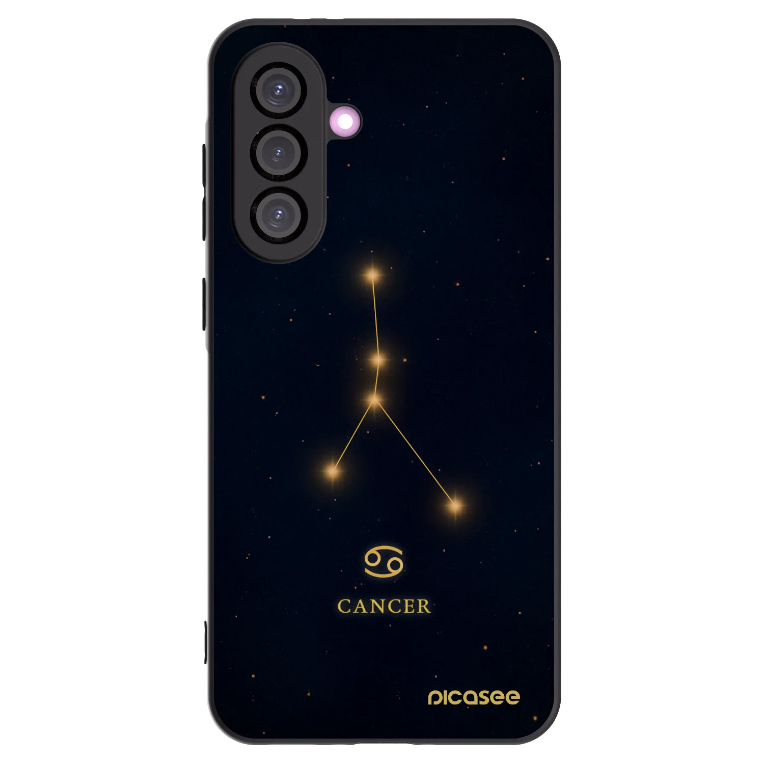 Picasee fekete szilikon tok az alábbi mobiltelefonokra Samsung Galaxy A56 5G A566B - CANCER