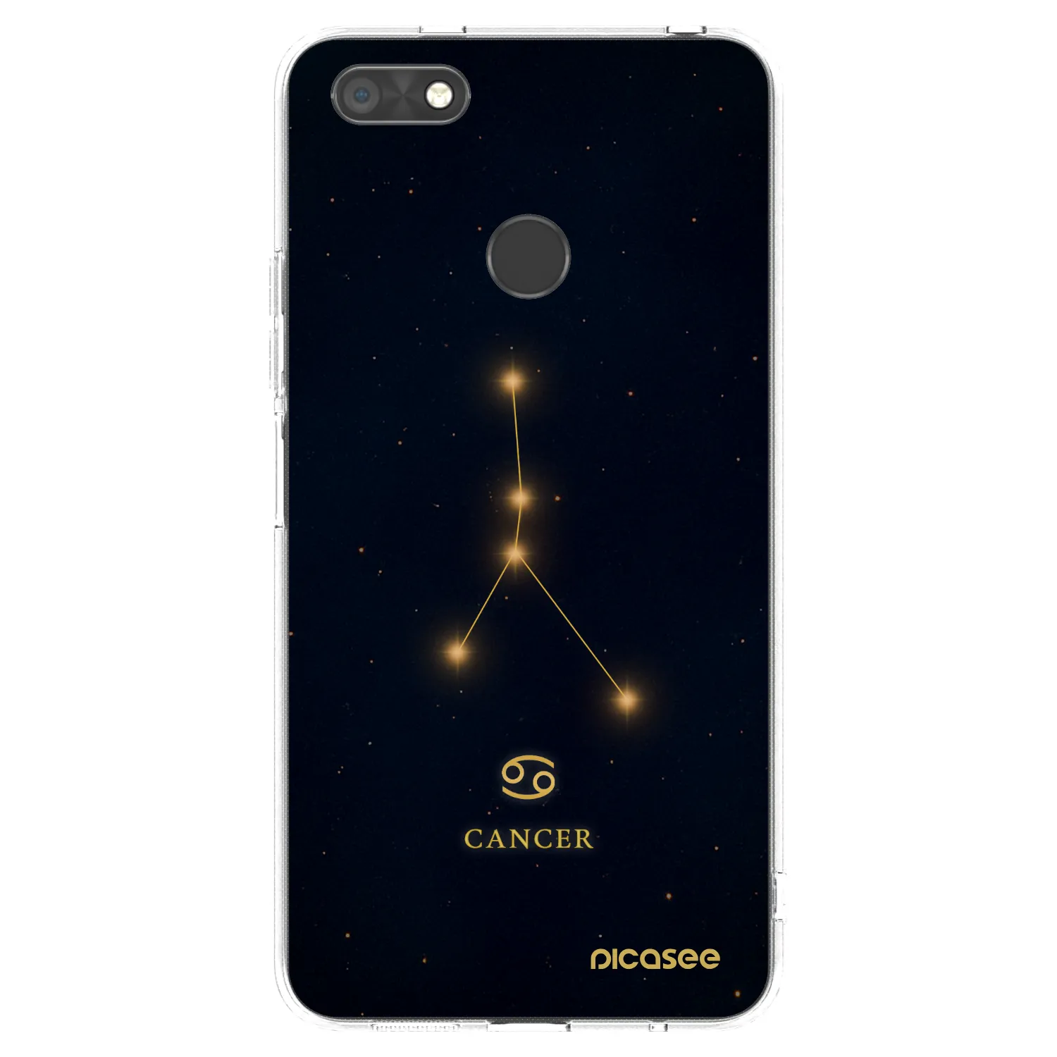 Picasee átlátszó szilikon tok az alábbi mobiltelefonokra Huawei P9 Lite Mini - CANCER